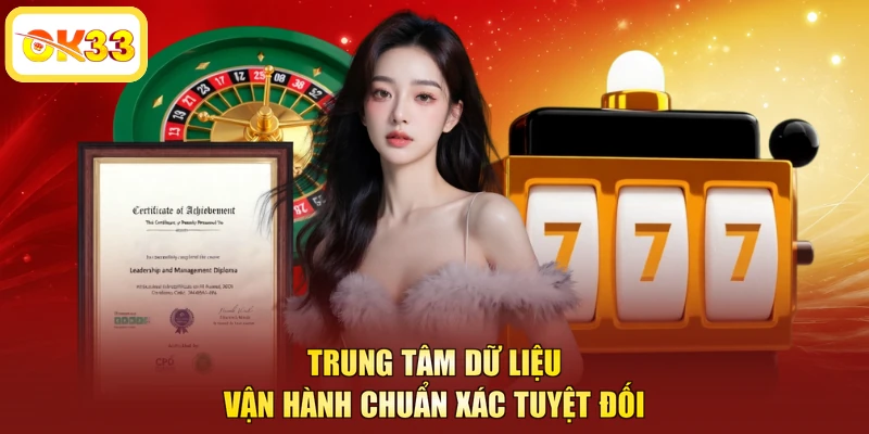 Trung tâm dữ liệu vận hành chuẩn xác tuyệt đối